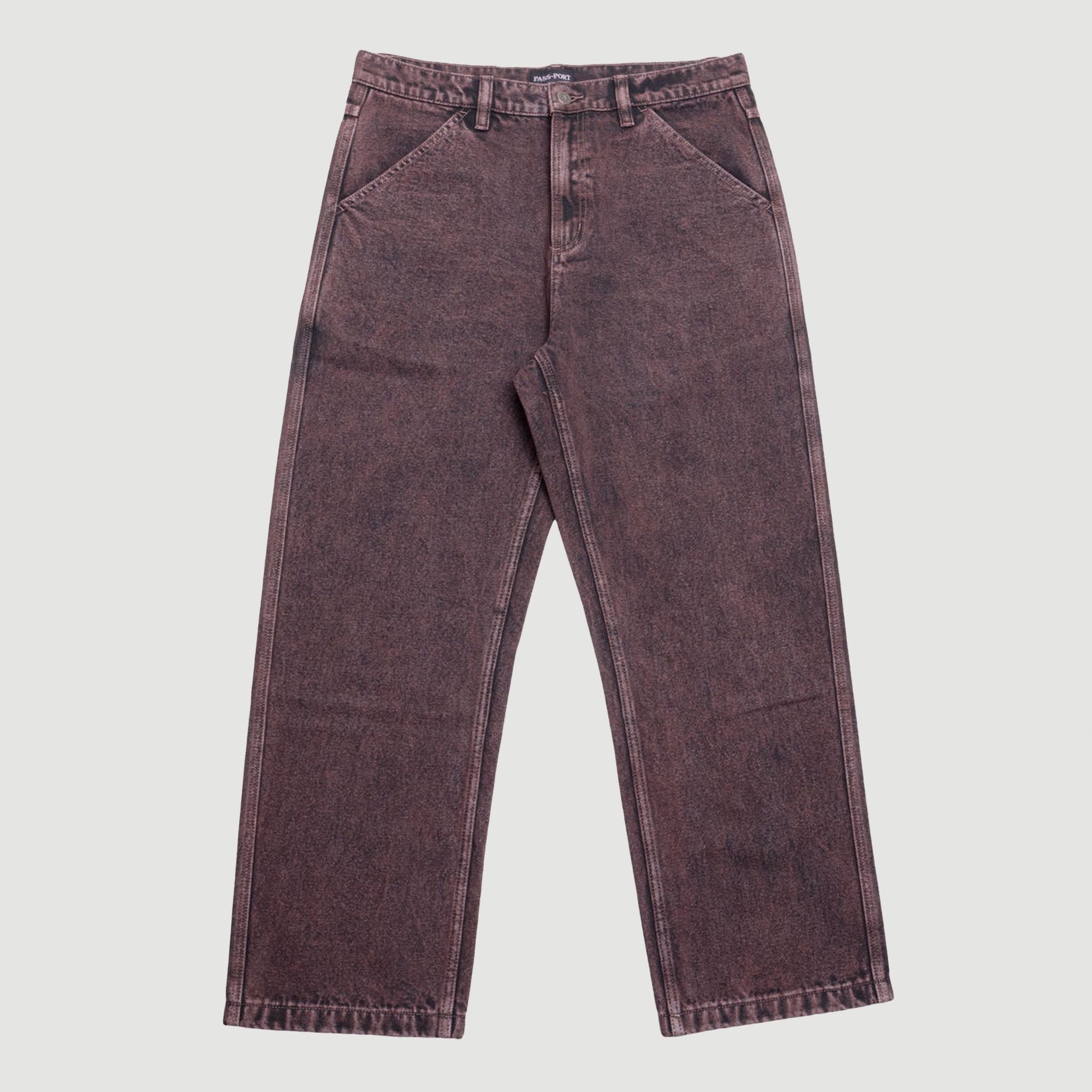 Passport Workers Club Denim Wine Over-Dye