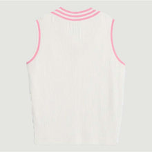 Load image into Gallery viewer, Adidas Maxallure Sweater Vest Chalk White/Bliss Pink