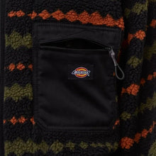 Load image into Gallery viewer, Dickies Falkville Fleece Jacket Black/Military Green