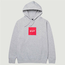 Load image into Gallery viewer, Huf Essentials Box Logo Pullover Hoodie Athletic Heather