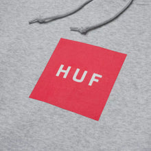 Load image into Gallery viewer, Huf Essentials Box Logo Pullover Hoodie Athletic Heather