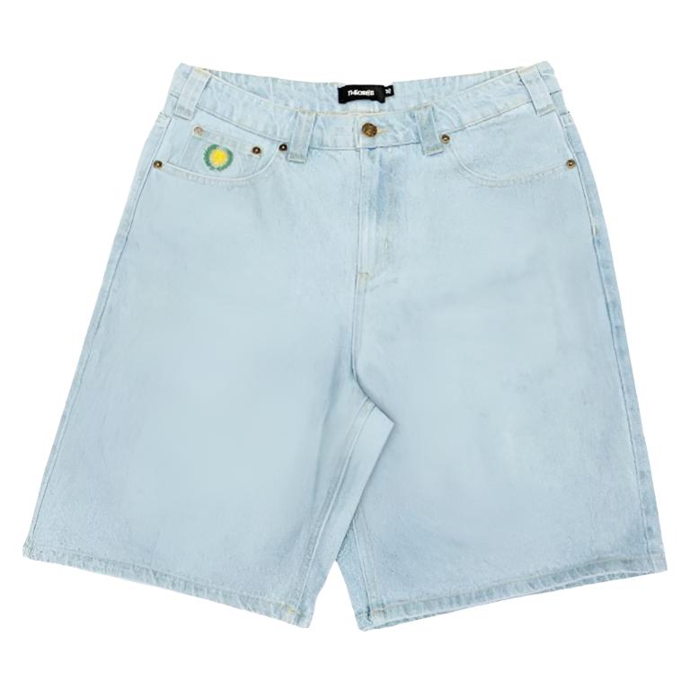 Theories Plaza Jeans Shorts Lightwash Blue