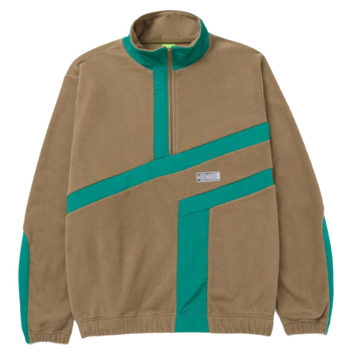 Huf Range 1/4 Zip Polar Fleece Olive