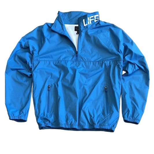 The Quiet Life Kick It Mock Neck Pullover Blue