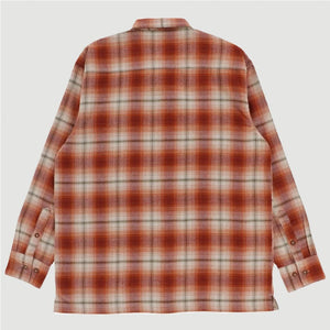 Dickies Ronnie Sandoval Brushed Flannel Shirt Rust Brown