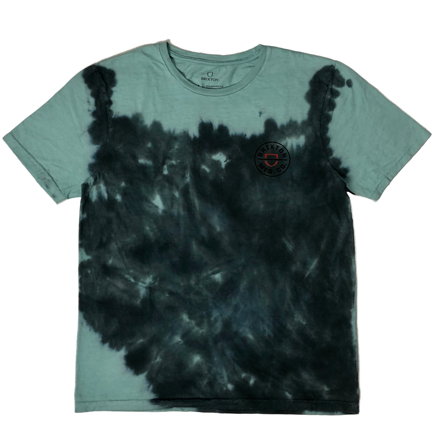 Brixton Crest II S/S Teal/ Black Cloud Wash
